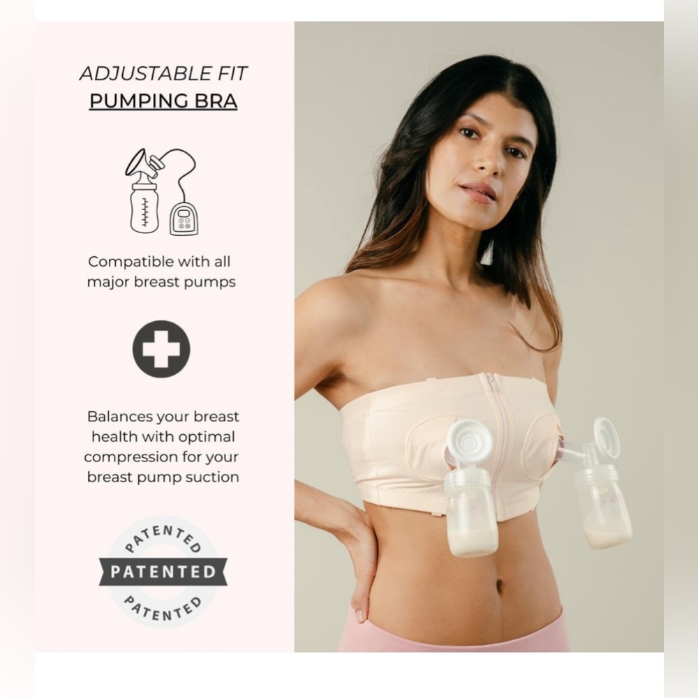 Simple Wishes Signature Hands Free Pumping Bra, Patented